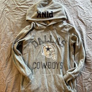 Dallas Cowboys Sweatshirt Pink VS Medium